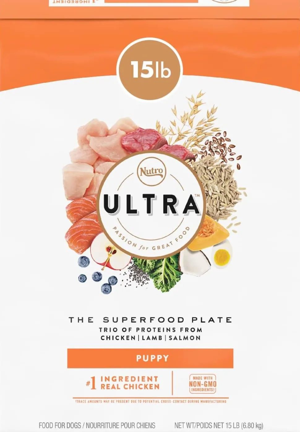 Nutro Ultra Puppy Dry Dog Food - 4 lb Bag