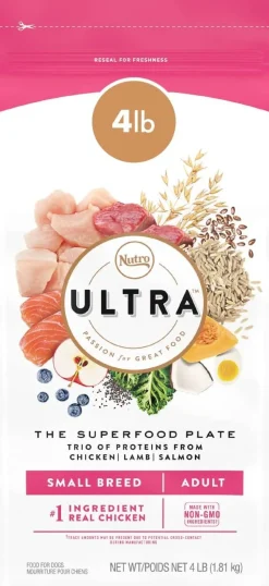 Nutro Ultra Small Breed Adult Dry Dog Food - 4 lb Bag
