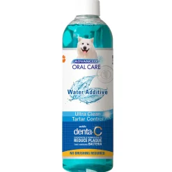 Nylabone Advanced Oral Care Water Additive for Dogs - Liquid Tartar Remover Original - 16 Oz.