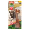 Nylabone Healthy Edibles Wild Natural Chew Dog Biscuits Treats - Bison - Large