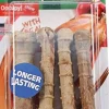Nylabone Healthy Edibles Natural Chew Dog Biscuits Treats - Turkey/Apple - Reg - 4 Pack