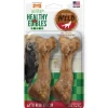 Nylabone Healthy Edibles WILD Natural Long Lasting Bison Flavor Dog Chew Treats Wild Bone - Medium/Wolf - 2 Count