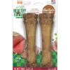 Nylabone Healthy Edibles Roast Beef Flavor Chew Treats for Dog Roast Beef - Extra Large/Souper - 2 Count