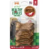 Nylabone Healthy Edibles WILD Natural Long Lasting Bison Flavor Dog Chew Treats Wild Bone - Small/Regular - 8 Count