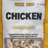 OC Raw Chicken Meat Pieces Freeze-Dried Cat and Dog Supplemental Treats - 4 Oz Bag
