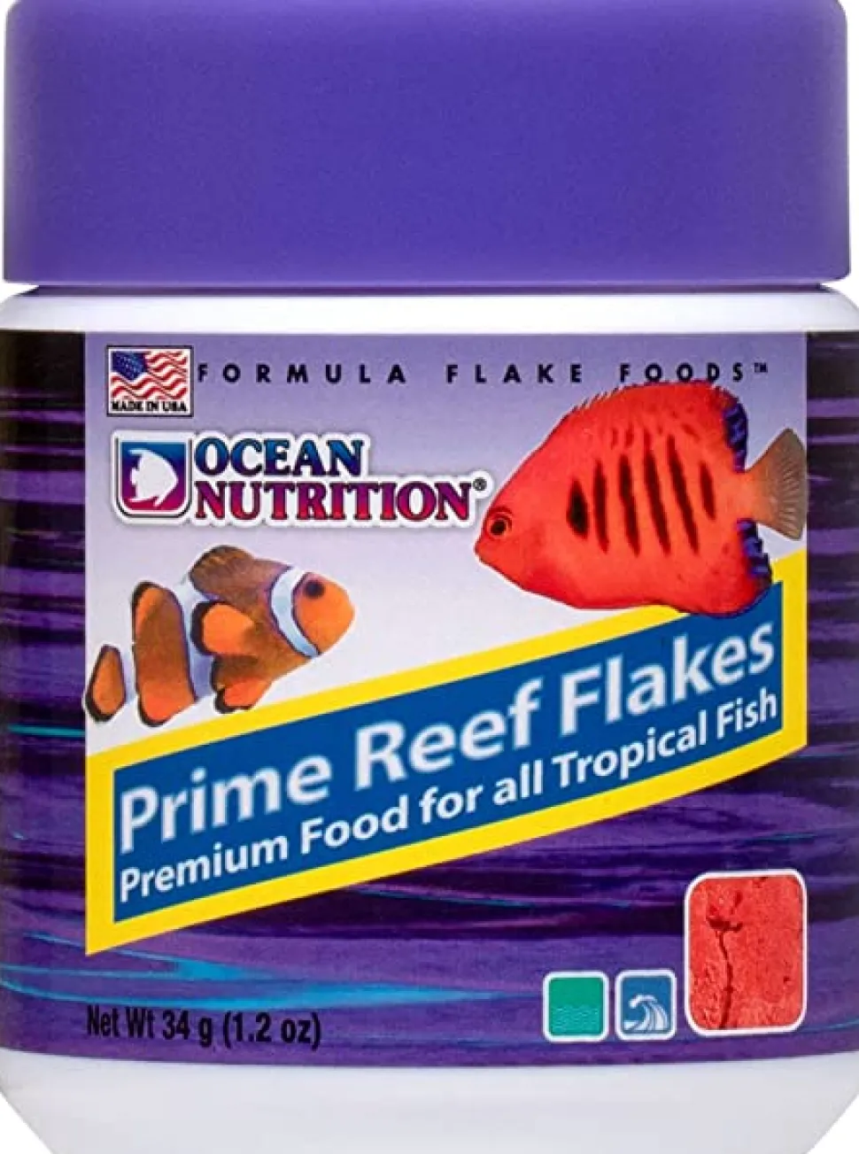 Ocean Nutrition Prime Reef Flakes - 1.2 oz