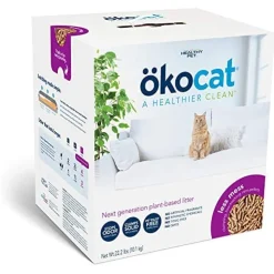 Okocat Less Mess Low-Tracking Mini-Pellets Cat Litter - 22.2 Lbs