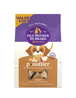 Old Mother Hubbard Crunchy Classic Natural P-Nuttier Large Biscuits Dog Treats