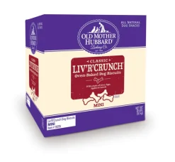 Old Mother Hubbard Crunchy Classic Liv 'R' Crunch Mini Biscuits Natural Dog Treats
