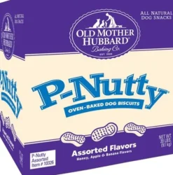 Old Mother Hubbard Crunchy Classic Natural P-Nutty Assorted Flavor Dog Biscuits