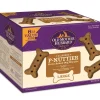 Old Mother Hubbard P-Nuttier N' Nanners Peanut Butter and Banana Large Baked Dog Biscuits - 6 Lbs
