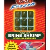 Omega One Freeze-Dried Brine Shrimp Flat for Freshwater and Salwater Fish - 4 Oz