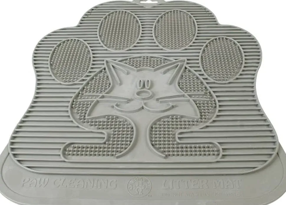 Omega Paw Omega Paw Cleaning Cat Litter Mat - Beige