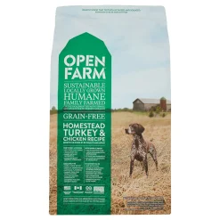 Open Farm Grain-Free Homestead Turkey and Chicken Recipe Dry Dog Food - 12 Lbs