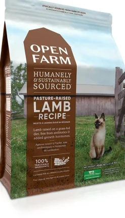 Open Farm Grain-Free Pasture-Rasied Lamb Recipe Dry Cat Food - 4 Lbs