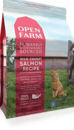 Open Farm Grain-Free Wild-Caught Salmon Dry Cat Food - 8 Lbs