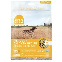 Open Farm Harvest Chicken Morsals Freeze-Dried Raw Dog Food - 3.5 Oz