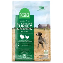 Open Farm Homestead Grain-Free Turkey and Chicken Dry Cat Food - 2 Lbs