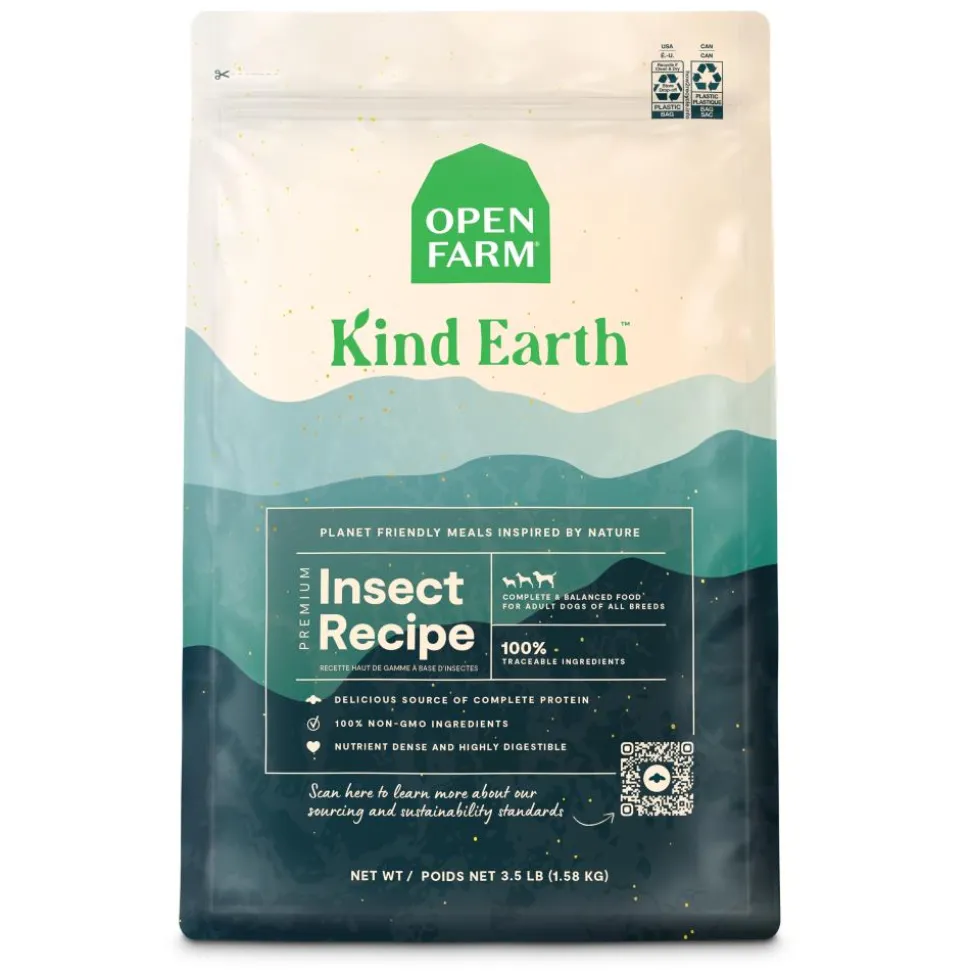 Open Farm Kind Earth Premium Insect with Superfoods Recipe Dry Dog Food - 10 Lbs