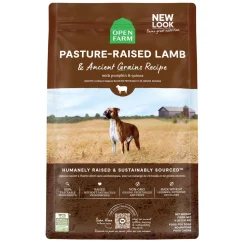Open Farm Pasture-Raised Lamb and Ancient Grains Recipe Dry Dog Food - 11 Lbs