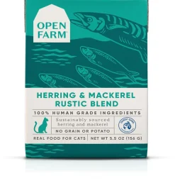 Open Farm Rustic Blend Grain-Free Herring and Mackerel Wet Cat Food - 5.5 Oz - Case of 12
