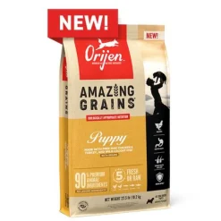 Orijen Amazing Grains Puppy Dry Dog Food - 22.5 lb Bag