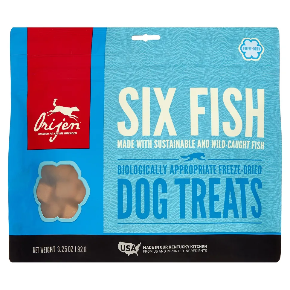 Orijen 'Kentucky Dogstar Chicken' 6 Fish Freeze-Dried Dog Treats - 3.25 oz Bag