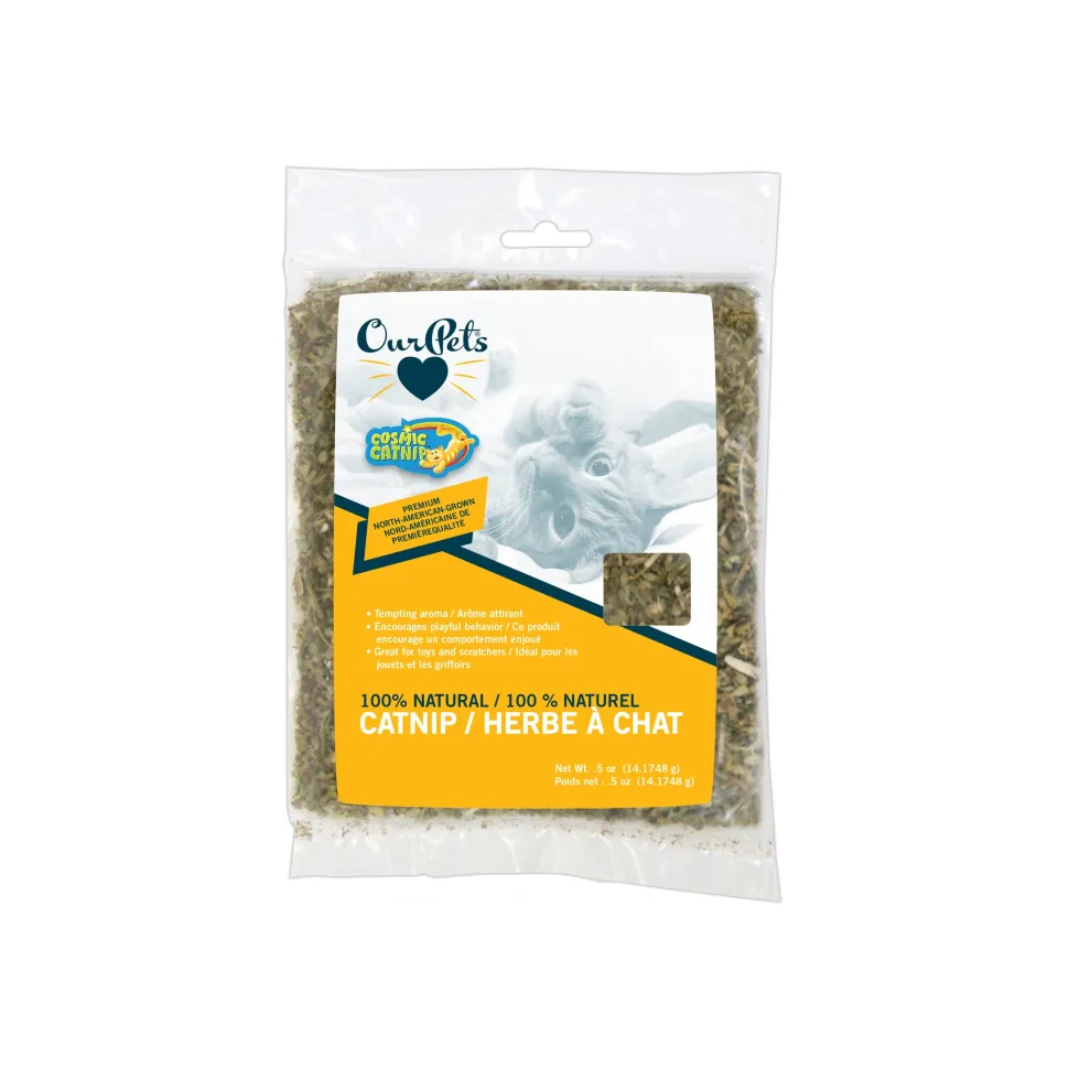 OurPets Cosmic Catnip 100% Natural Catnip - 0.5Oz Bag