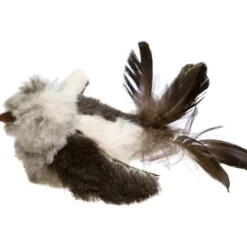 OurPets Play N' Squeak Special Sparrow Squeak and Plush Cat Toy