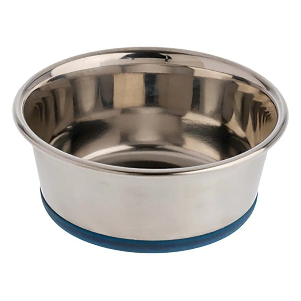 OurPets Premium Stainless Steel Dog Bowl - Silver - .75 pt