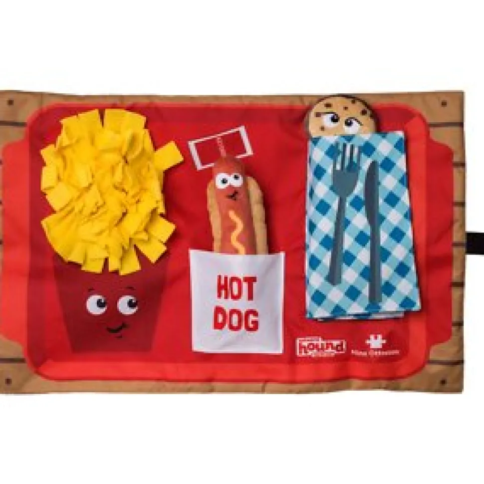 Outward Hound Activity Matz Food Food Slow-Feeding Dog Puzzle Mat