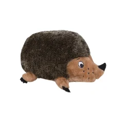 Outward Hound Hedgehogz Squeak and Plush Dog Toy - Brown - X-Large