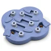 Outward Hound Hide N' Slide Interactive Treat Rewarding Puzzle Dog Toy - Blue