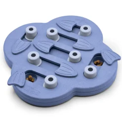 Outward Hound Hide N' Slide Interactive Treat Rewarding Puzzle Dog Toy - Blue