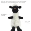 Outward Hound Scrufflez Lamb Squeak and Plush Dog Toy - Large