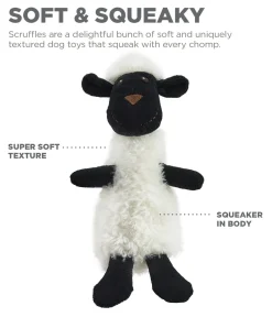 Outward Hound Scrufflez Lamb Squeak and Plush Dog Toy - Large