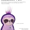 Outward Hound Xtreme Seamz Sloth Squeak and Plush Reinforced Dog Toy