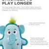 Outward Hound Xtreme Seamz Elephant Squeak and Plush Reinforced Dog Toy