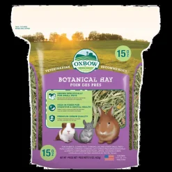 Oxbow Botanical Hay Small Animal Hay - 15 oz Bag