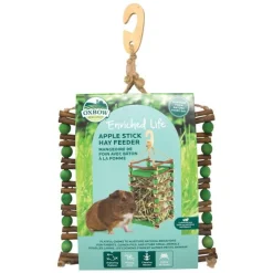 Oxbow Enriched Life Apple Stick Hay Feeder