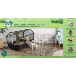 Oxbow Enriched Life Care Habitat with Play Yard - Extra Large