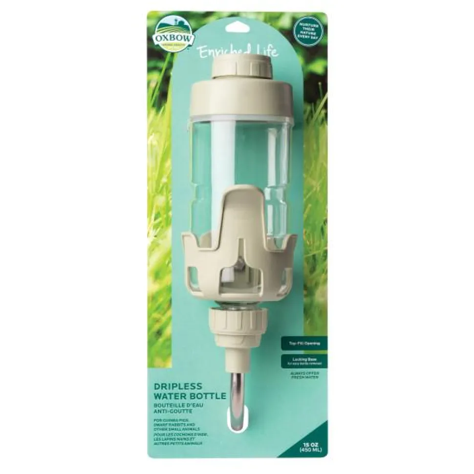 Oxbow Enriched Life Care Dripless Water Bottle - 34 oz/1000ml