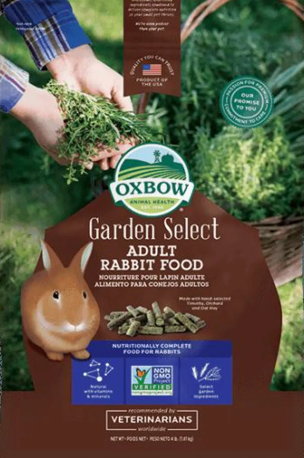 Oxbow Garden Select Adult Rabbit - 4 lb Bag