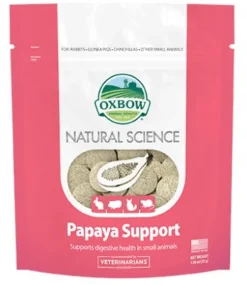 Oxbow Natural Science Papaya Support - 60 ct Bag