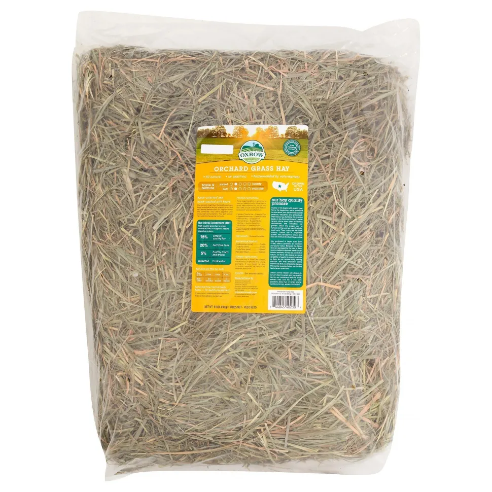 Oxbow Orchard Grass Small Animal Hay - 9 lb Bag