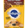 Pedigree Choice Cuts in Gravy Beef Filet Mignon Wet Dog Food Pouch - 3.5 Oz - Case of 16