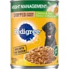 Pedigree Chopped Ground Dinner Lean Chicken and Rice Canned Dog Food - 13.2 Oz - Case of 12