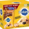 Pedigree Cuts in Gravy Multi-Pack Grilled Chicken and Beef with Noodles Canned Dog Food - 13.2 oz - Case of 18