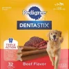 Pedigree Dentastix Beef Large Dog Dental Chew Treats - 5.9 oz - 7 Count