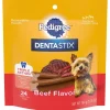 Pedigree Dentastix Beef Mini Dog Dental Chew Treats - 5.8 oz - 24 Count